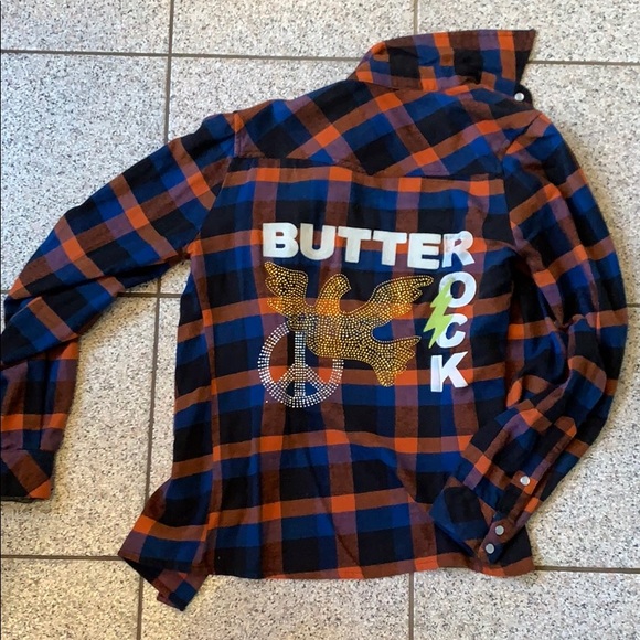 Butter long sleeve shirt sz S - Picture 2 of 5